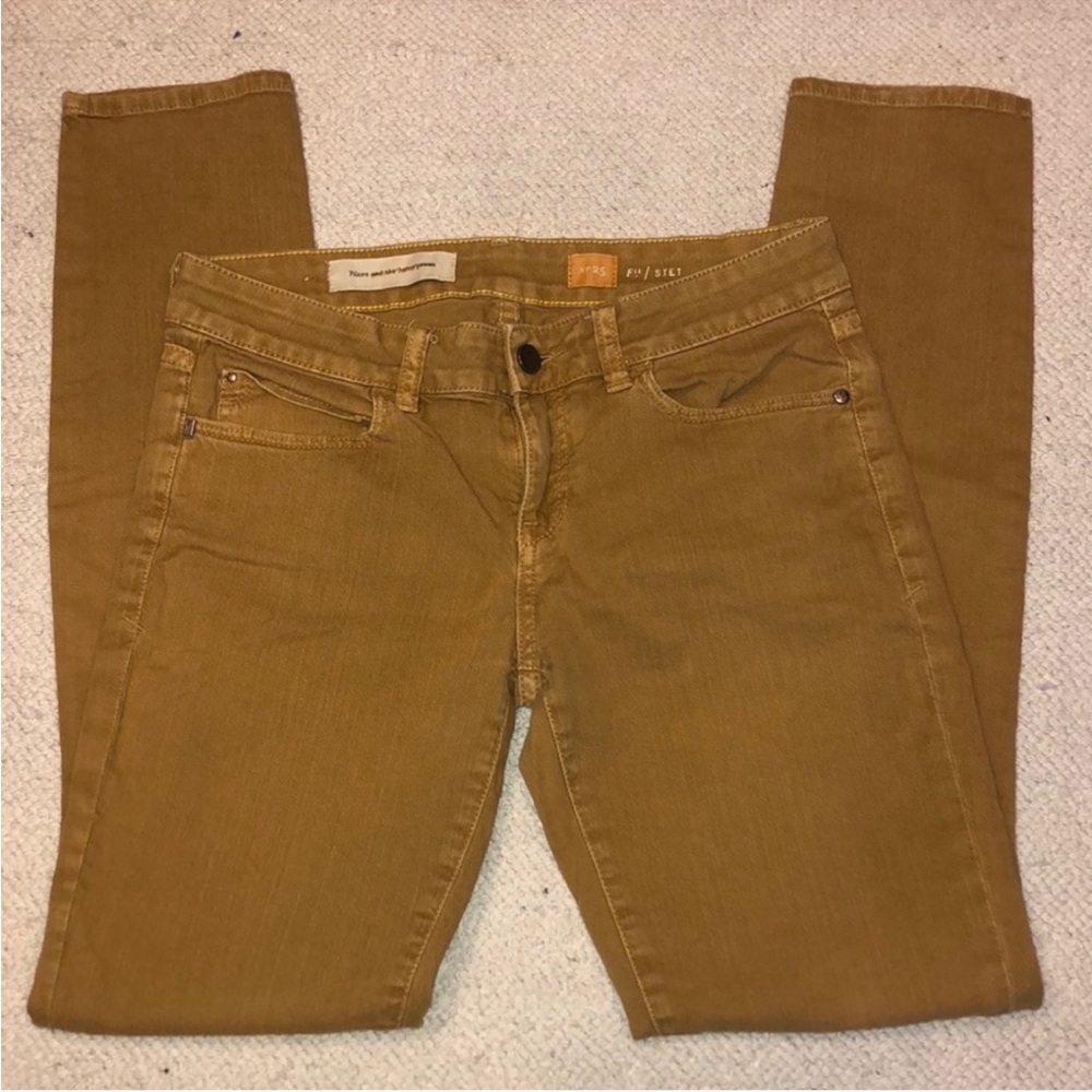 Anthropologie Pilcro and the letterpress Stet Slim Ankle Jeans size 25
